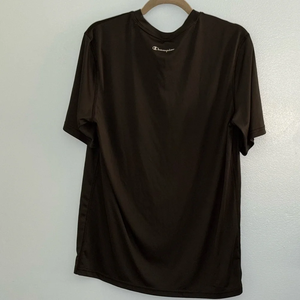 Champion‎ short sleeve Dri-Fit t-shirt Sz M Black - Picture 2 of 6